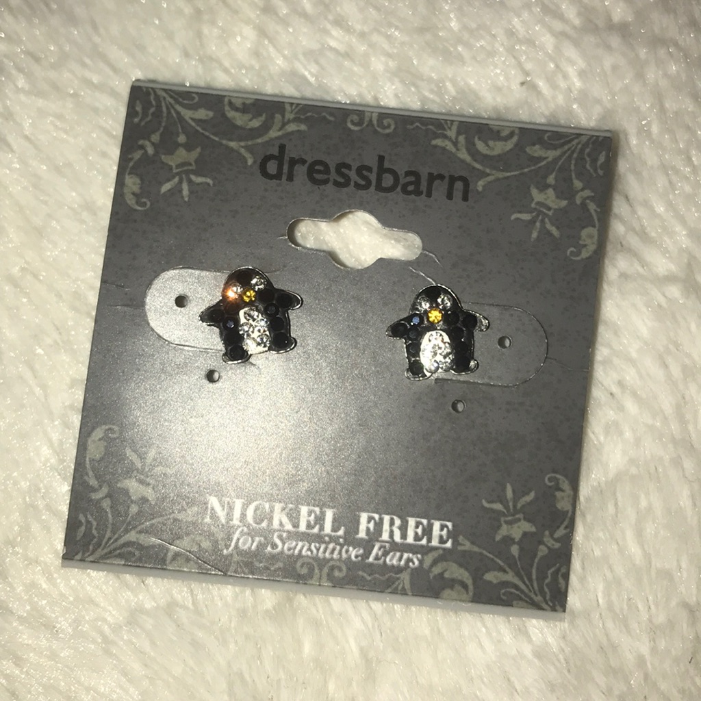Penguin Earrings Mini